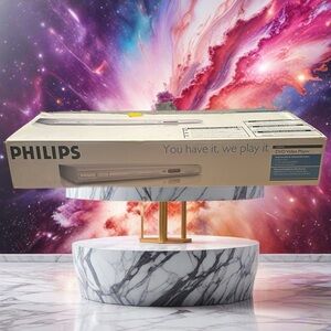 Philips DVP642/37 DVD Video Player Remote Cords Complete - New In Box